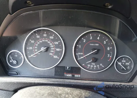 2016 BMW 328I z USA, uszkodzony, nr VIN WBA8E9G5XGNT83451